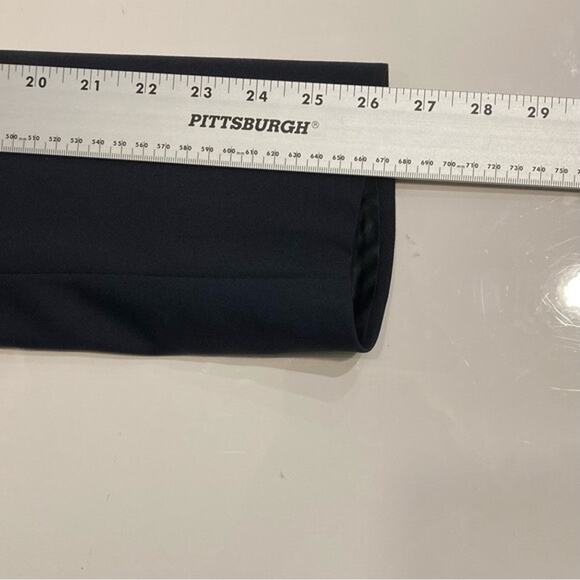 NWOT CANALI Blazer Mens 36R ITALY Navy-Blue Wool Double-Breasted Lined Long-Slv - Picture 15 of 16